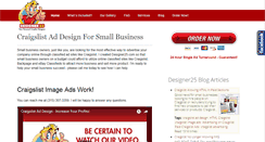 Desktop Screenshot of designer25.com